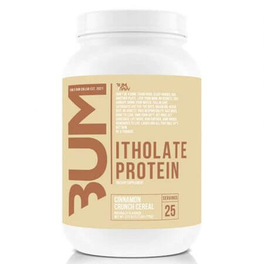 Cinnamon Crunch Cereal Cbum Series Itholate Protein Powder Molkenisolat mit Geschmack, 775 g, Raw Nutrition