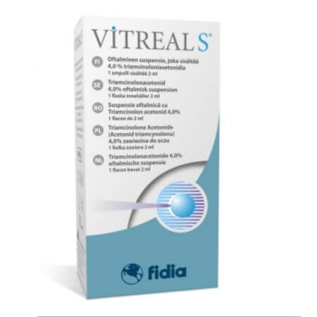 Vitreal S Augentropfen, 2 ml, Fidia Farmaceutici