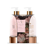 Set Cadou Delightful Duo, The Luxury Bathing Company, Velvet Rose  Peony, 600 ml