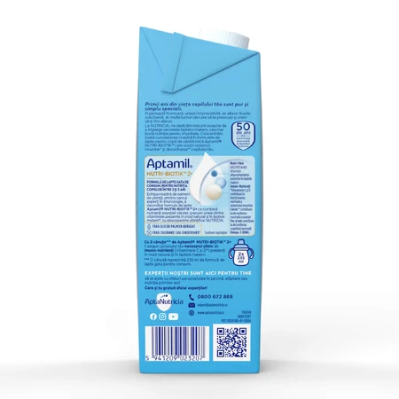 Lapte lichid Nutri - Biotik 2+, 1000 ml, Aptamil