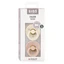 Set 2 suzete Colour Latex, 18-36 luni, Ivory/Blush, Bibs