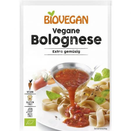 Bio-Bolognese-Sauce vegan, 33 g, Biovegan