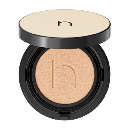 Vegane Aqua Glow Zero Fit Cushion Compact Foundation SPF50, Nr.2 NATURAL, 12g, Hamel