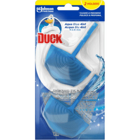 Duck Toilet Freshener 4 in 1Aqua Blue, 2 pcs