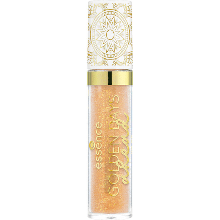 Essence Ulei de buze Golden Days ahead Nr. 01 Oh My Gold!, 4 ml