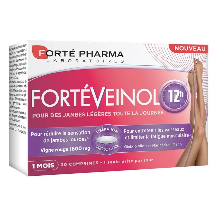 Forte Veniol 12h, 30 Tabletten, Forte Pharma