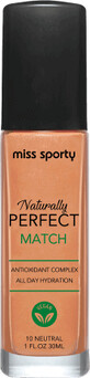 Miss Sporty Naturally Perfect Match fond de ten 10 Neutrals, 1 buc