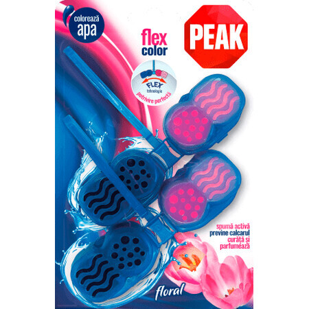 Peak WC-Erfrischer Floral Colour, 2 Stück