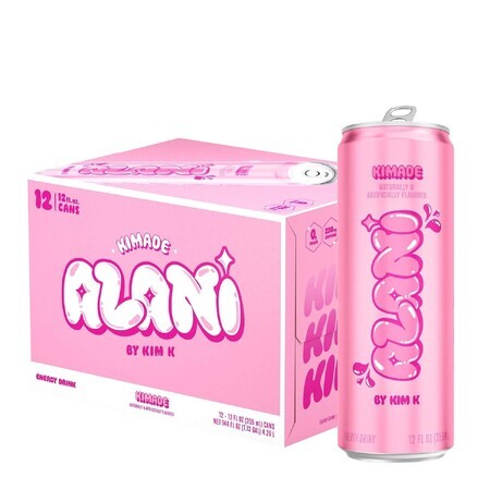 Alani NU Energie, Kimade aromatisiert Energizer - Kim Kardashian, 355 ml, GNC