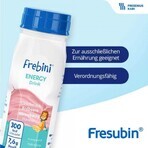 Frebini energy drink with strawberry flavor, 200 ml, Fresenius