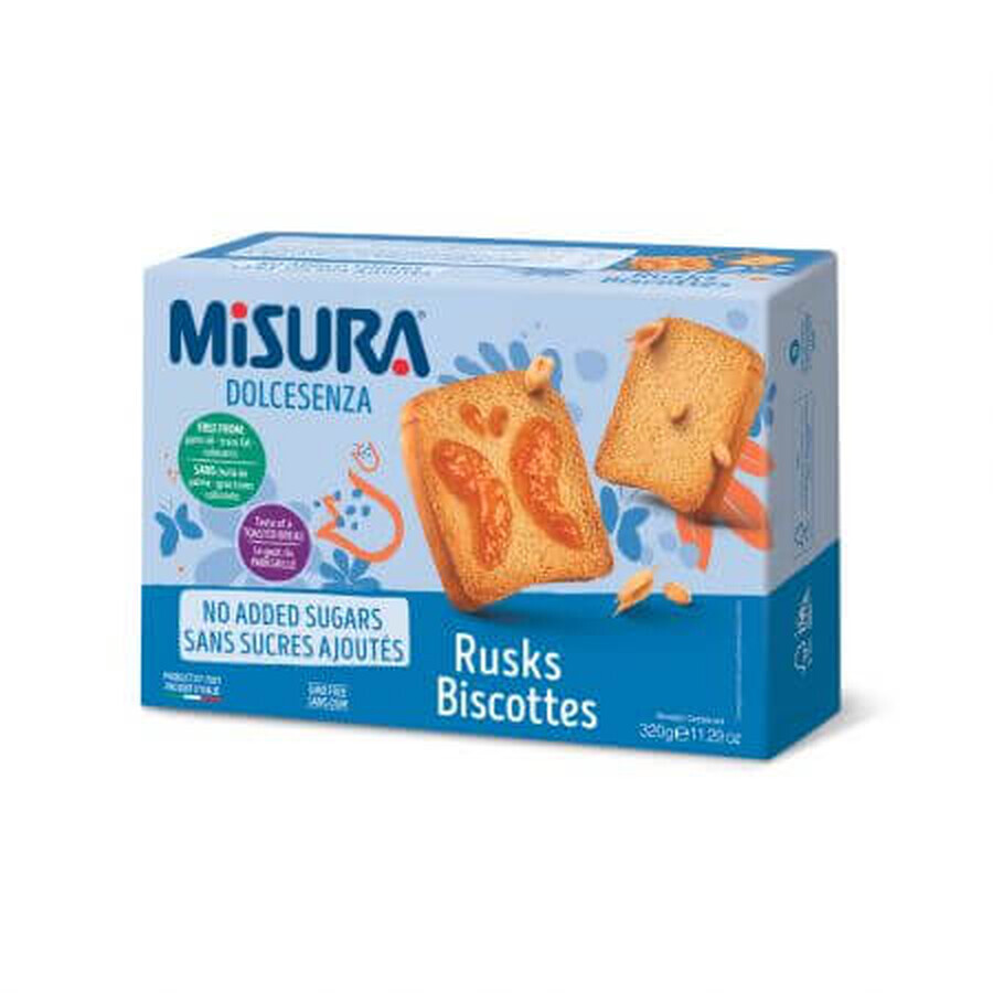 Paine feliata toast fara zahar, 320 g, Misura