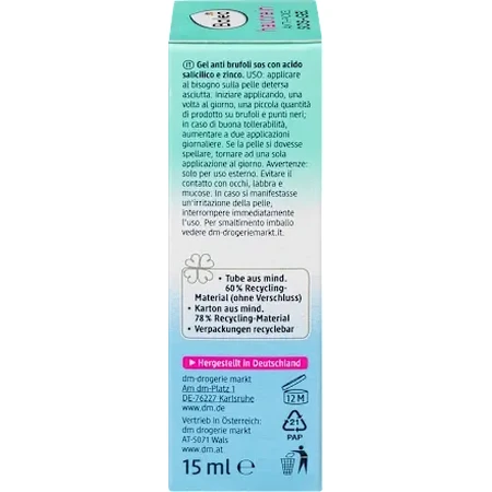 Balea Gel antiacné, 15 ml