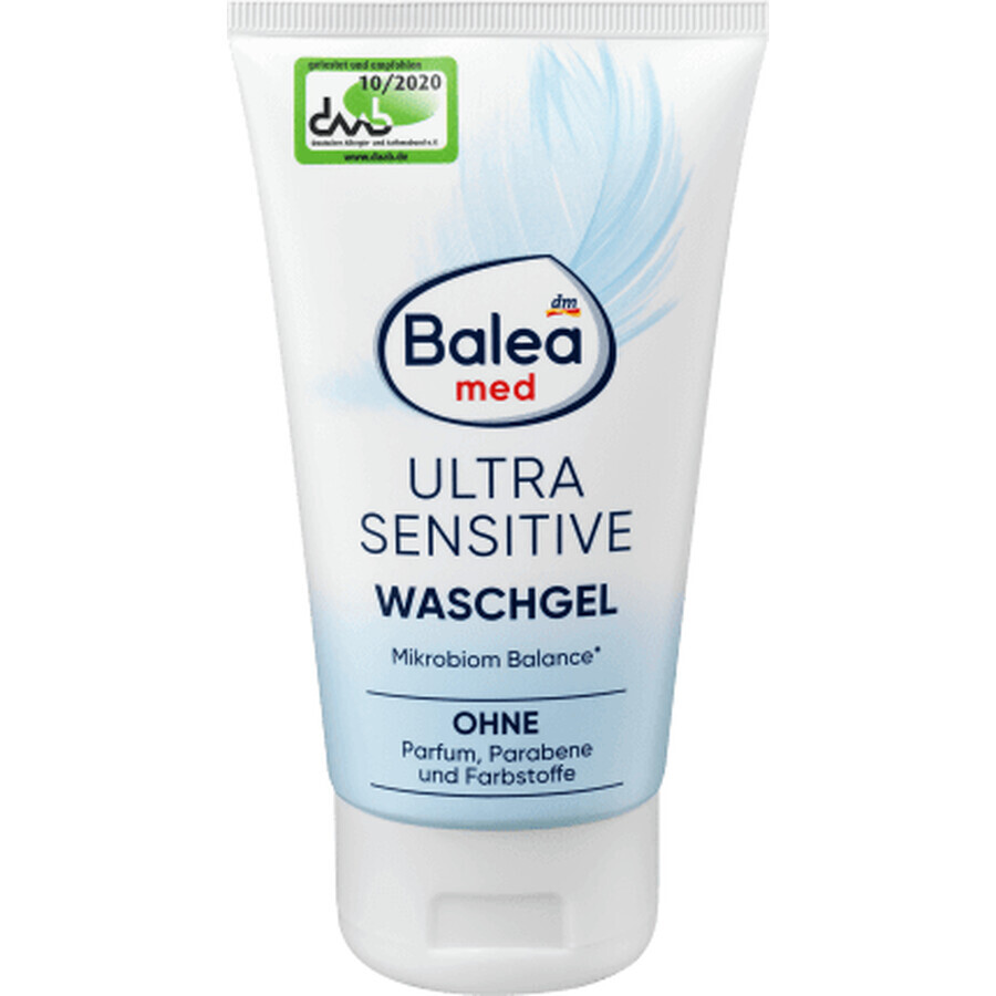 Balea MED Ultra Sensitiv-Reinigungsgel, 150 ml