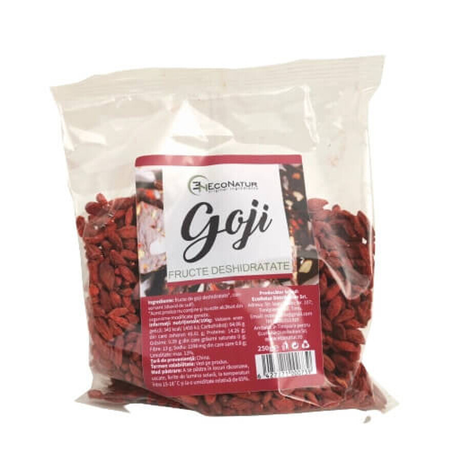 Frutti di goji essiccati, 250 g, Econatur