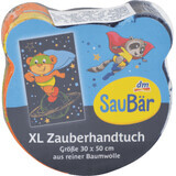 SauBär Magic Handtuch mit Platz für Kinder, 1 Stück