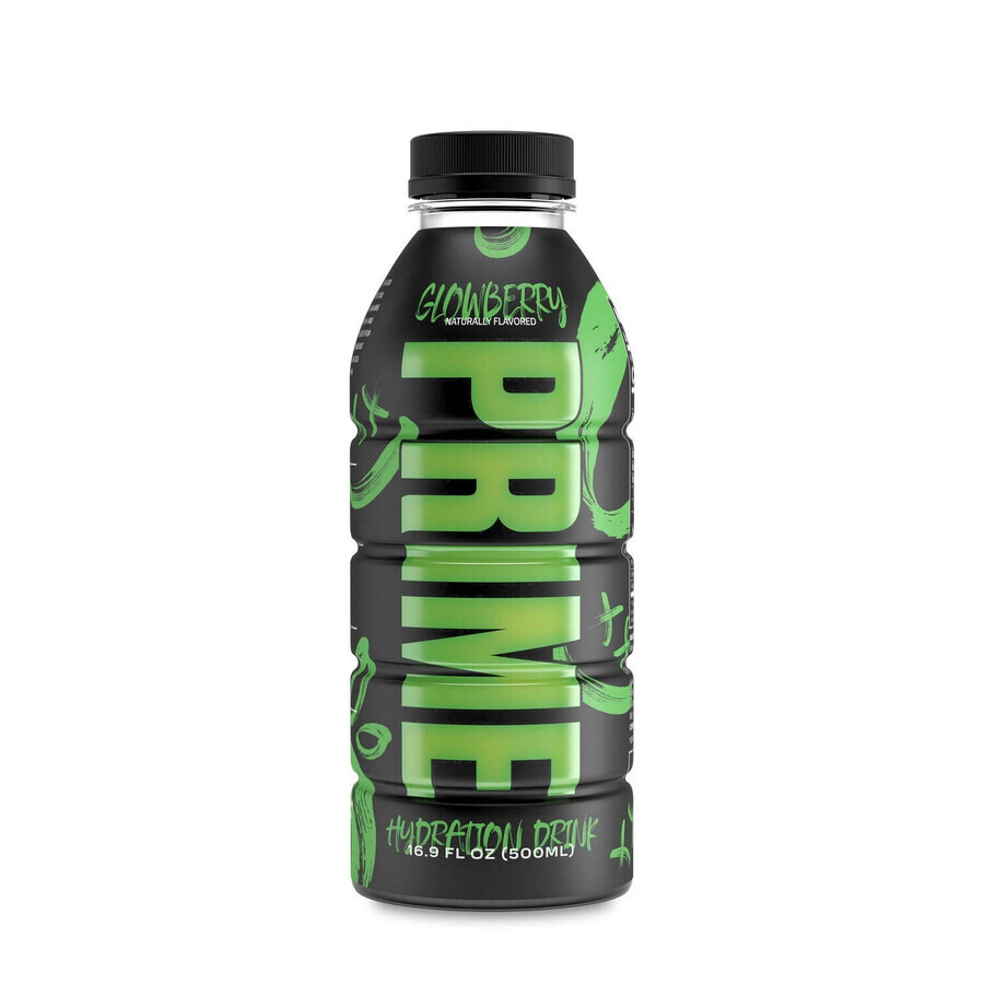 Prime Hydration Drink Glowberry, Bautura pentru Rehidratare cu Aroma Glowberry, 500 ml, GNC