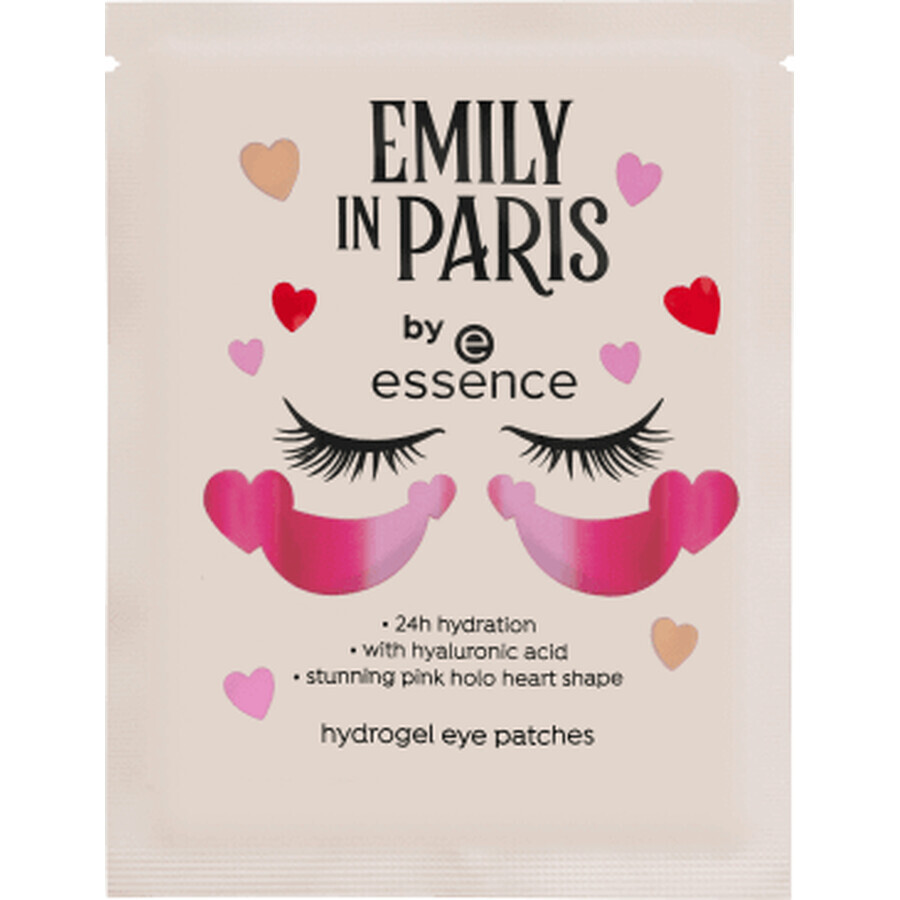 Essence Plasturi pentru ochi din hydrogel EMILY IN PARIS N. A Little 'Bonjour' Goes A Long Way..., 1 buc