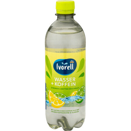 Ivorell Apă cofeinizată lămâie, 500 ml