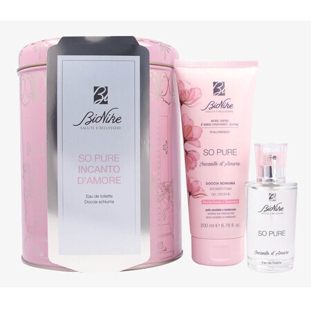 So pure incanto d'amore, Bionike, 50 ml Eau de Toilette + 200 ml Duschgel Packung