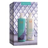 Pachet pentru neutralizarea tonurilor aramii sampon 500 ml + balsam violet 500 ml Perfecting Purple, Moroccanoil