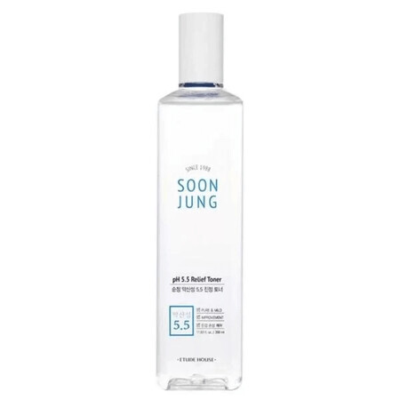 Toner calmant cu centella asiatica si pH 5.5 SoonJung, 200 ml, Etude House