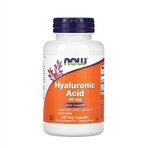 Acid Hyaluronic 50 mg + MSM x 60 cps, Now Foods 