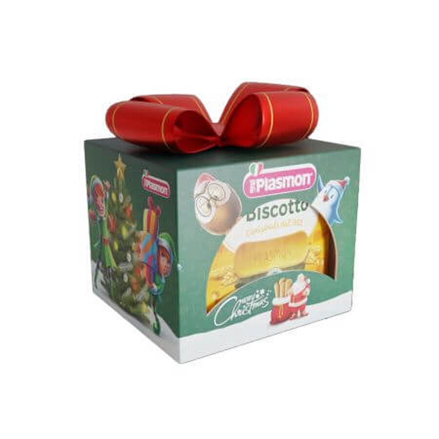 Pachet special cu biscuiti Brad Craciun, 300 g, Plasmon