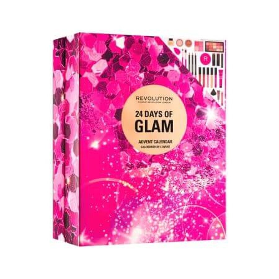 Set calendar advent 24 Days of Glam, Makeup Revolution