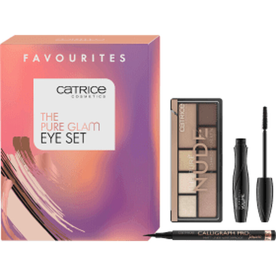 Catrice Set pentru machiajul ochilor The Pure Glam, 3 buc