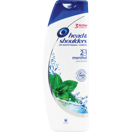 Head&Shoulders Shampoo 2in1 Menthol, 0,4 l