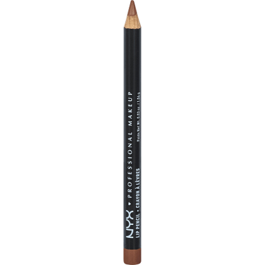 Nyx Professional MakeUp Slim Lip creion de buze 802 Brown, 1 g