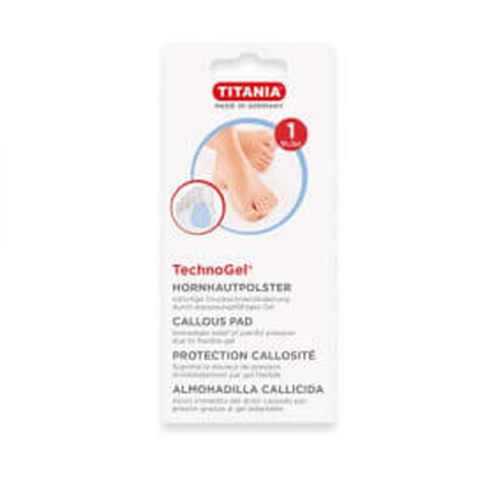 Titania Techno Gel pad pentru calusuri mari, 1 buc