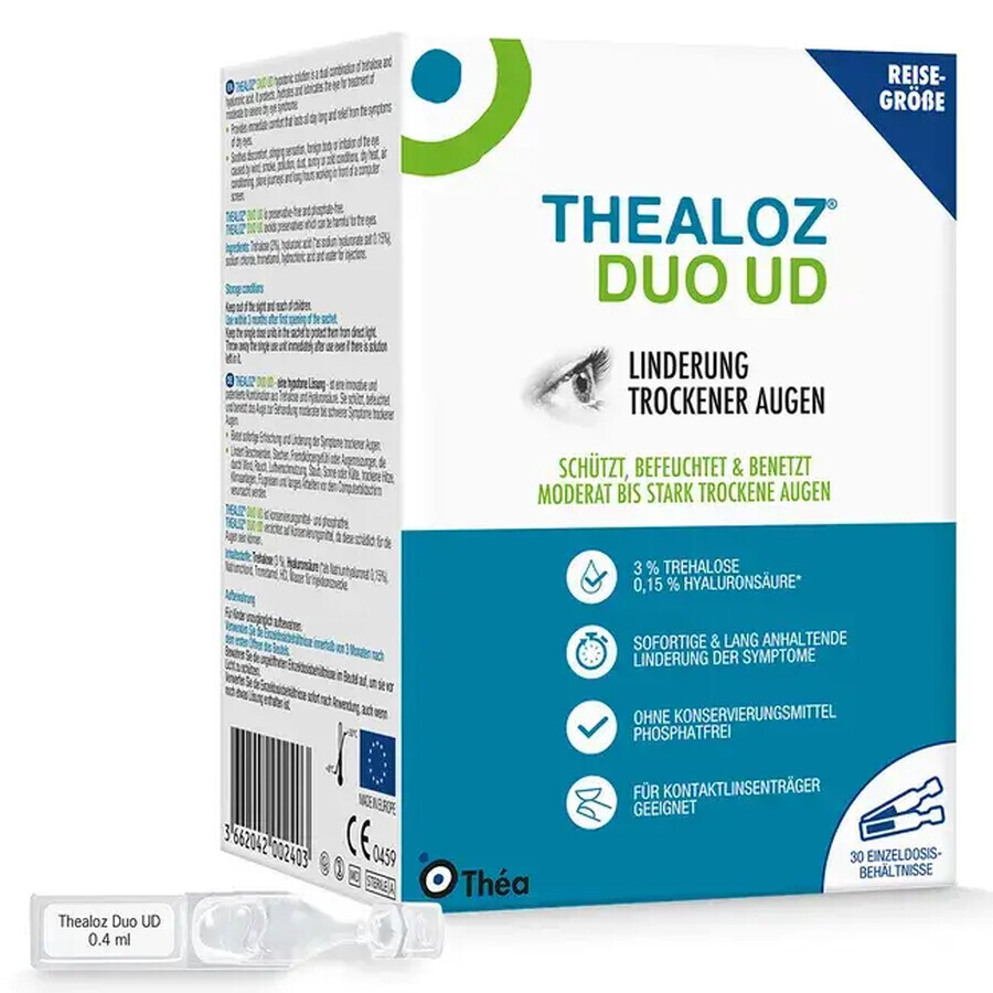 Thealoz Duo Gel, 30 monodoze, Thea