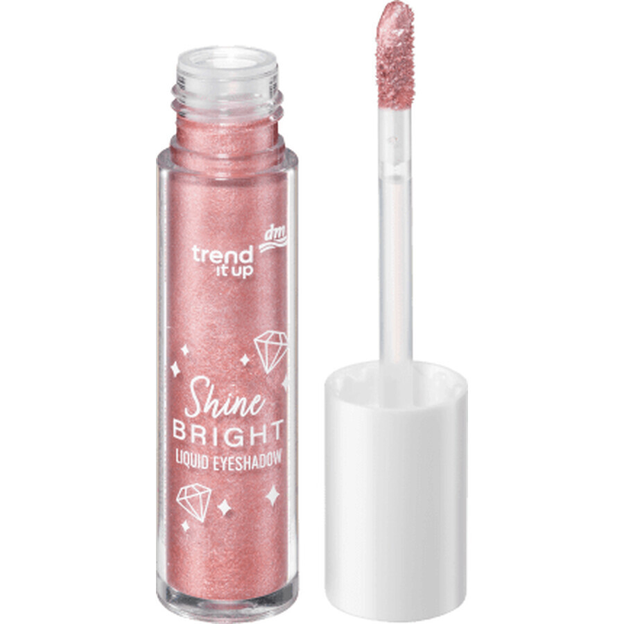 Trend it Up Fard de pleoape lichid Shine Bright Rose, 5,44 g