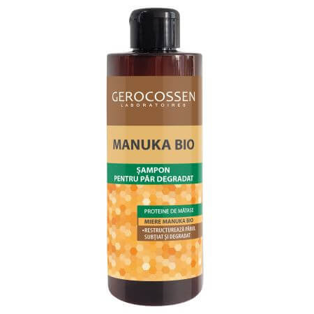 Shampoo für geschädigtes Haar Manuka Organic, 400 ml, Gerocossen
