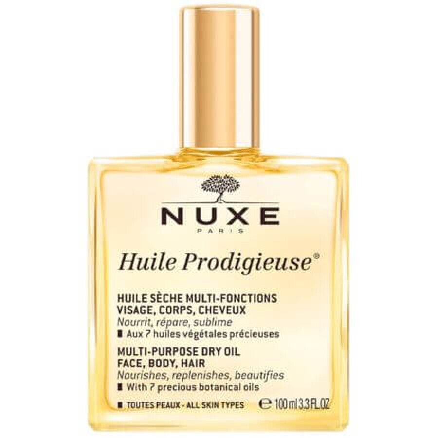 Ulei pentru fata, par si corp Prodigieuse Multi-Purpose, 100 ml, Nuxe