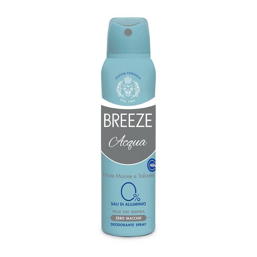 Deodorant Spray ohne Aluminium Acqua, 150 ml, Breeze