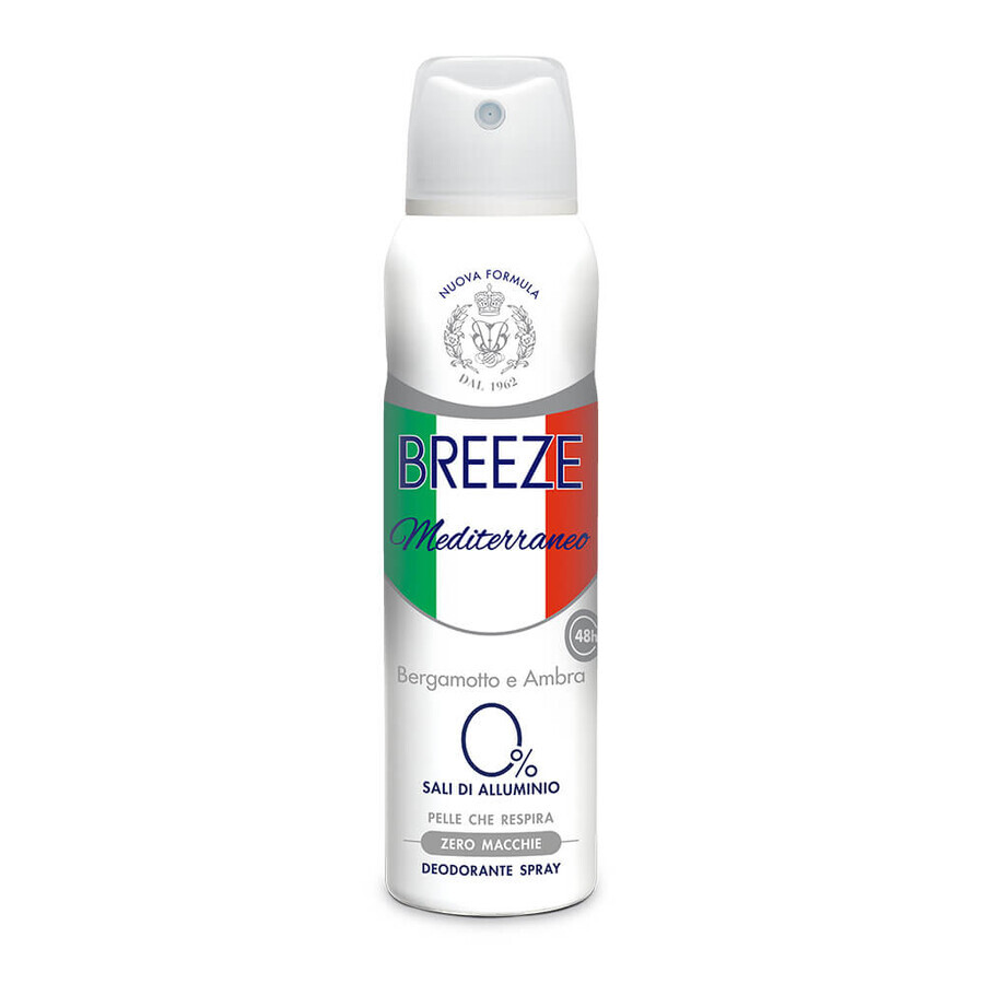 Deodorant-Spray ohne Aluminium Mediterraneo, 150 ml, Breeze