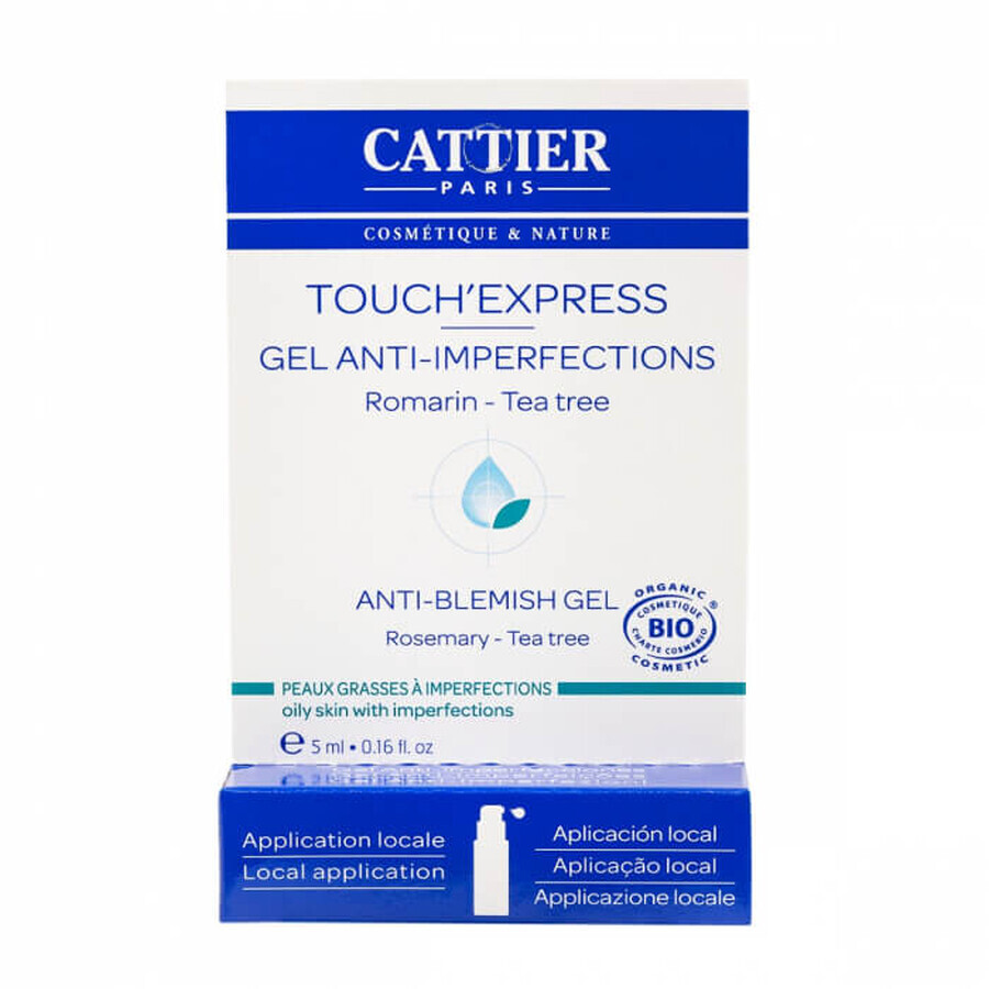 Gel anti-imperfectiuni Bio Touch Expres, 5 ml, Cattier
