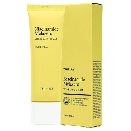 Crema Iluminatoare pentru Fata, Niacinamide Melazero Vita Blanc, Trimay, 50 ml, Biocart