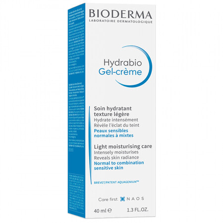 Bioderma Hydrabio Gel cream for normal or combination sensitive skin 40 ml