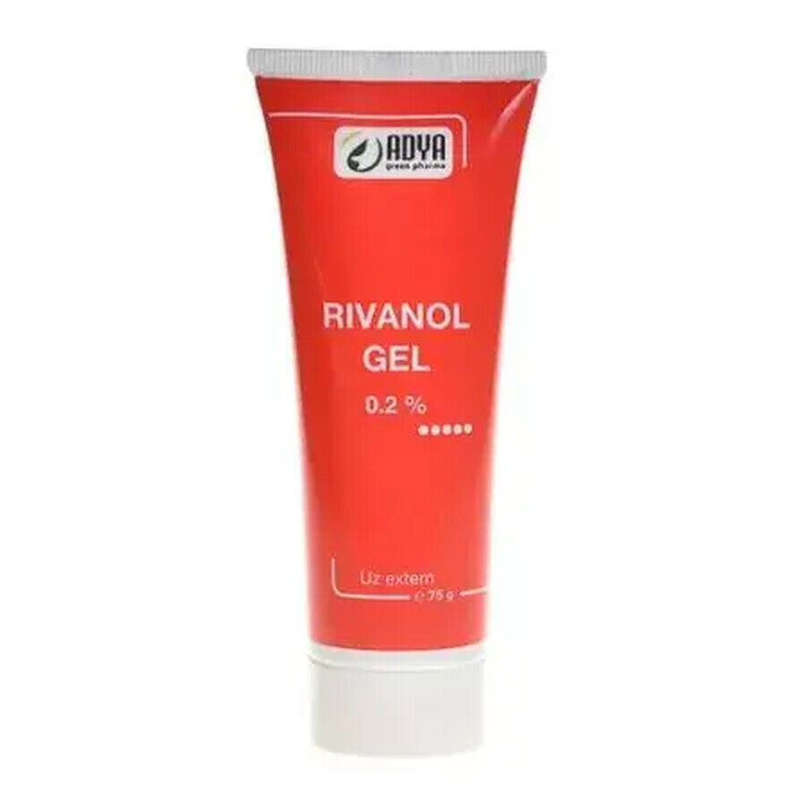 Rivanol Gel 0,2%, 75 g, Adya