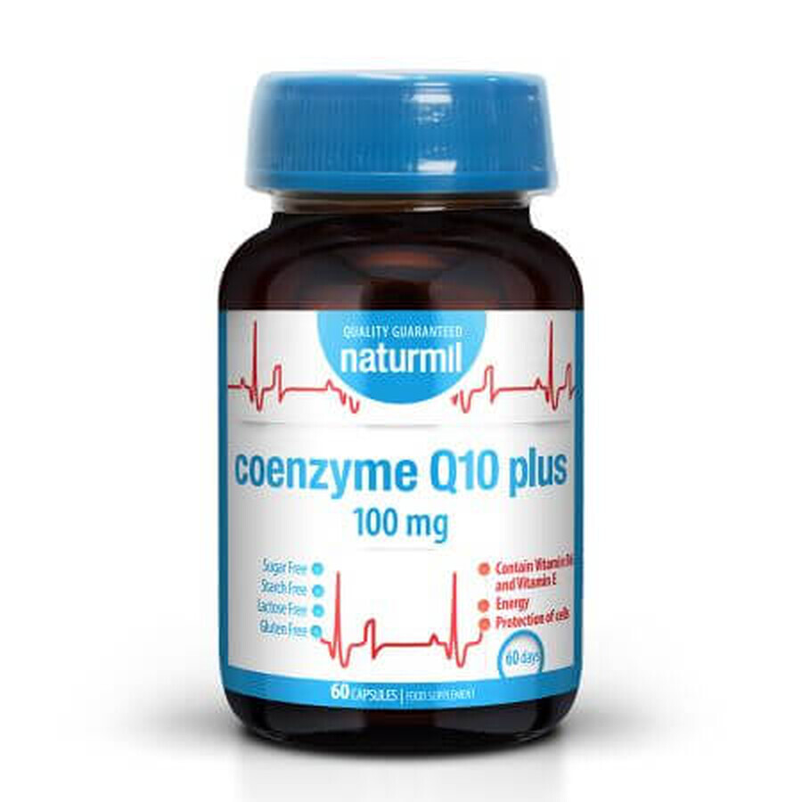 Coenzima Q-10 Plus 100 mg, 60 capsule, Naturmil