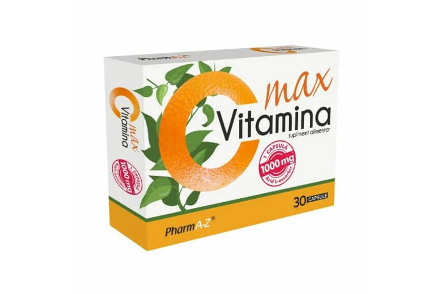 Vitamin C max 1OOO mg, 30 Kapseln, PharmA-Z