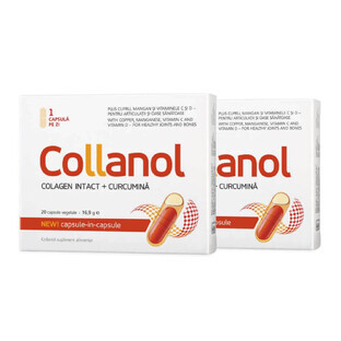 Collanol Pack, 2 x 20 capsules, Vitaslim