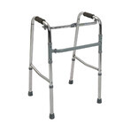 Folding walking frame, height adjustable and stepper function PR-440, 1 piece, Biogenetix