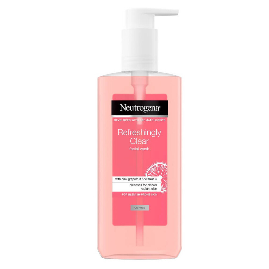 Erfrischend klares Reinigungsgel für unreine Haut, 200 ml, Neutrogena