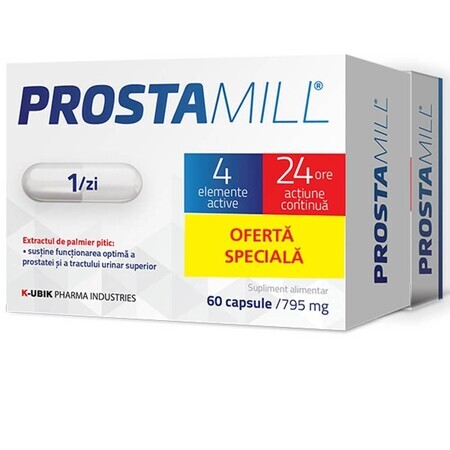 Prostamill, 60 Kapseln + 60 Kapseln, K-UBIK Pharma