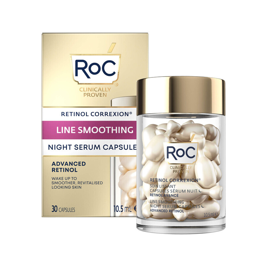 Retinol Correxion Linienglättendes Gesichtsserum, 30 Stück, RoC