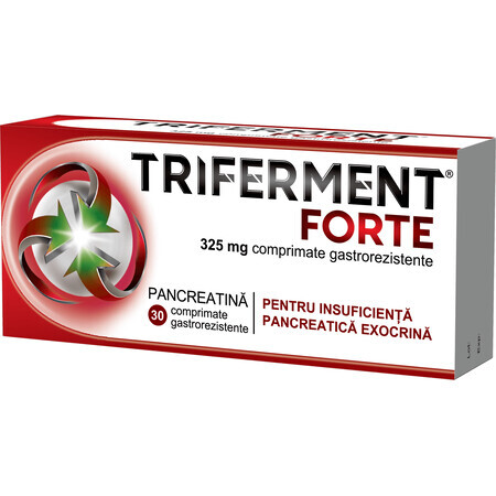 Triferment Forte, 325 mg, 10 gastro-resistant tablets, Biofarm